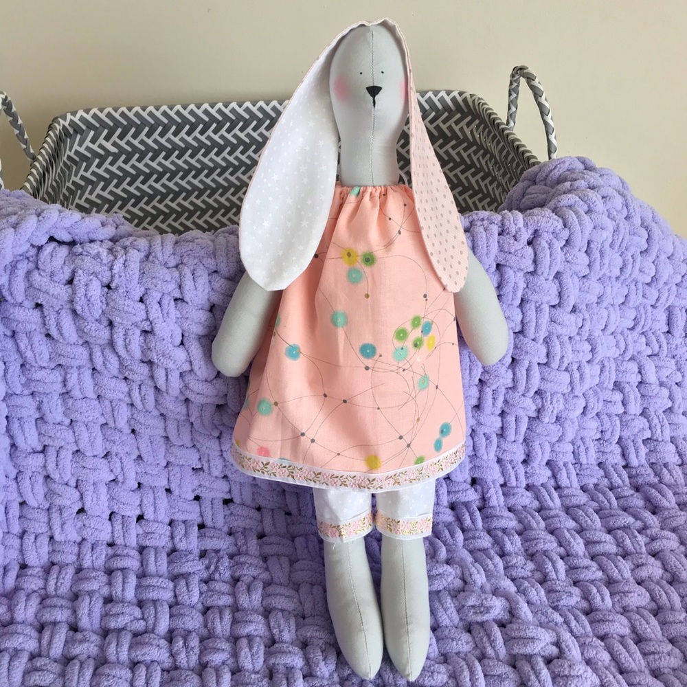 Handmade Doll Soft Bunny Baby Gift